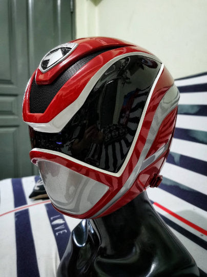 Spd red ranger helmet