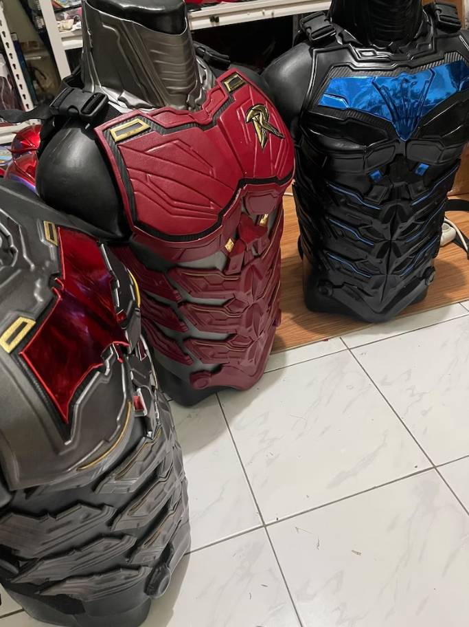 chest and torso cosplay / custom / body armor / red hood /robin /knightwing