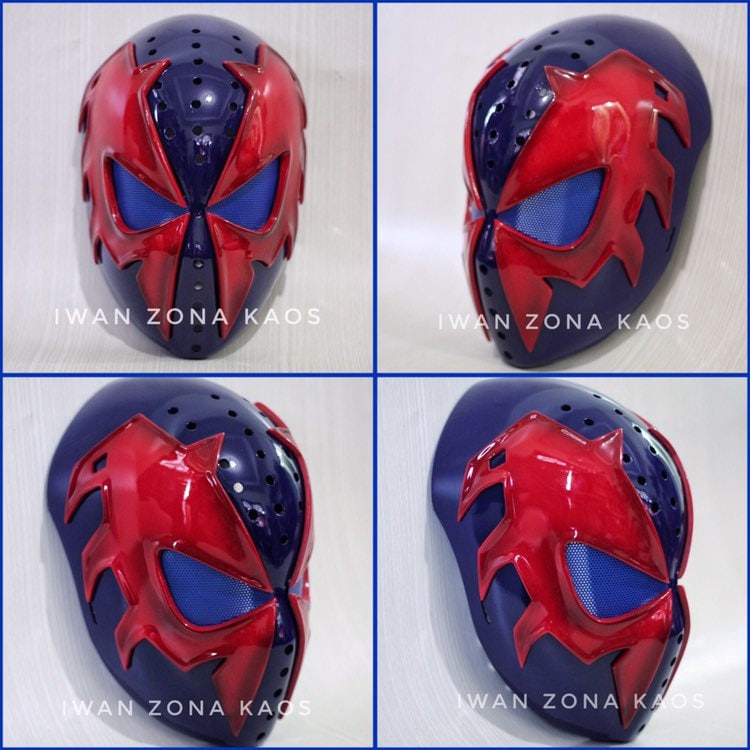 Spiderman 2099 with shadow faceshell and lenses