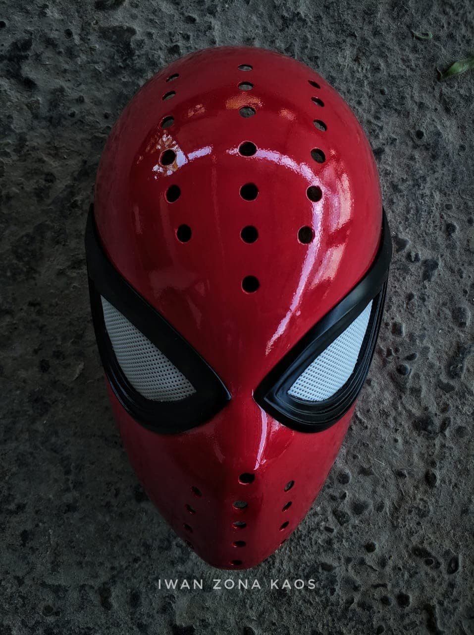 Spiderman game ps4 insomniac faceshell and lenses