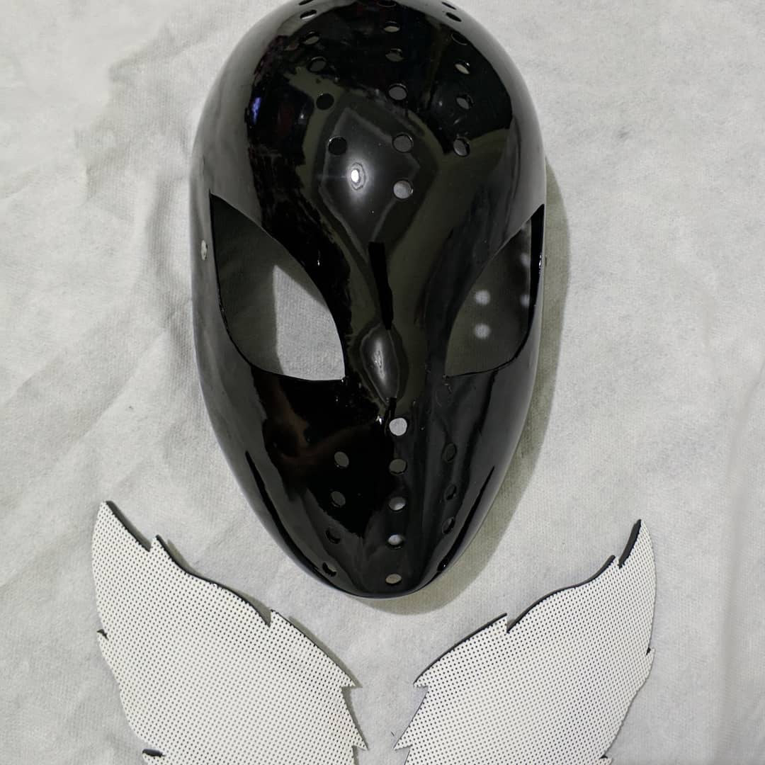Carnage faceshell and lenses