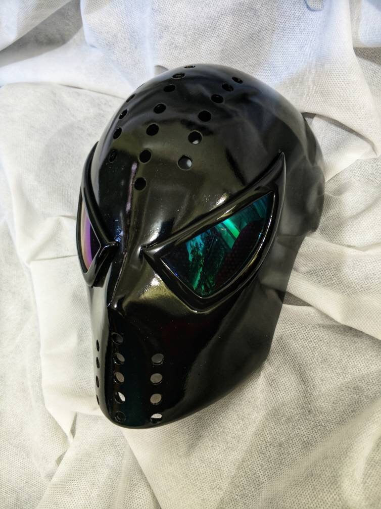 Spiderman Raimi faceshell and rainbow mirror lense