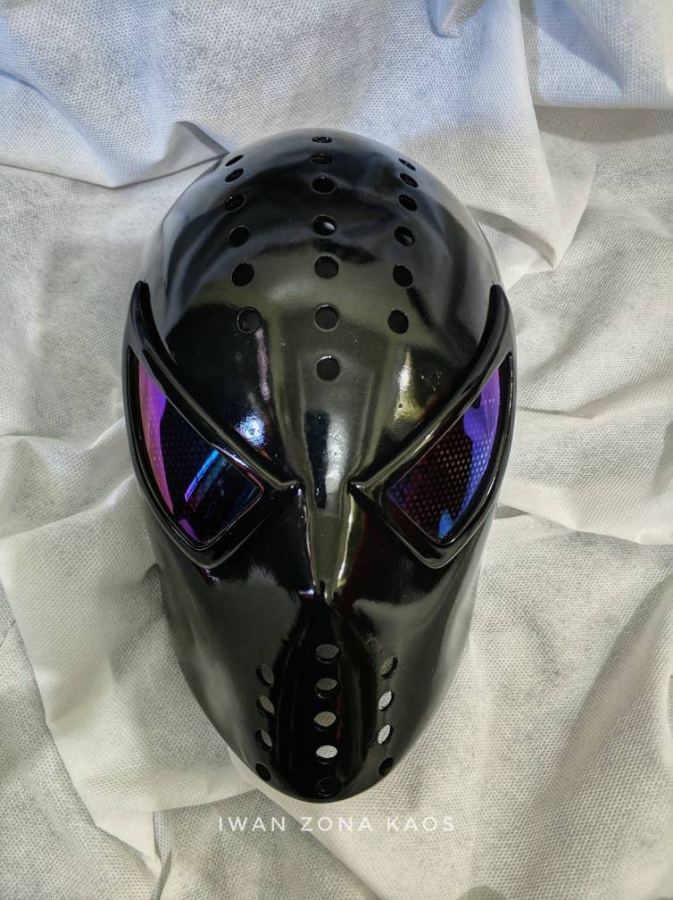 Spiderman Raimi faceshell and rainbow mirror lense