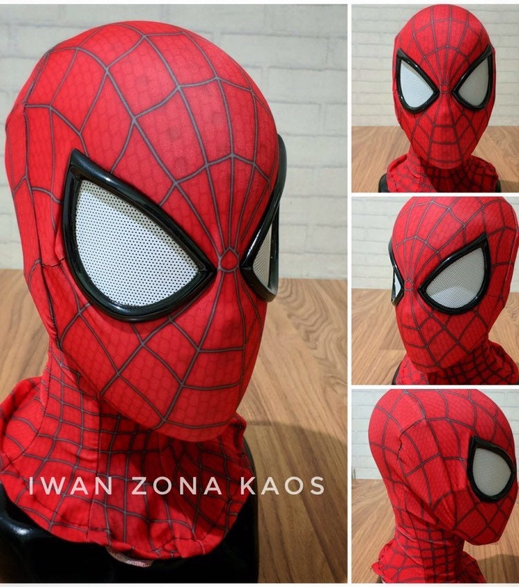 The amazing spiderman 2 mask with shell and lenses