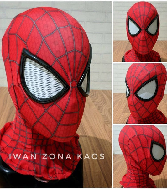 The amazing spiderman 2 mask with shell and lenses