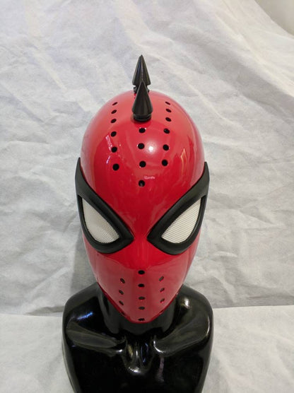 Spider punk faceshell and lenses with spike magnetic