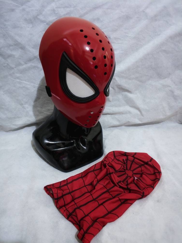 Mask + faceshell and lenses Spiderman civilwar/home coming/INfinity war/far from home/no way home