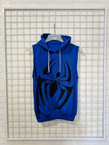 Blue Scarlet spiderman vest Hoodie jacket