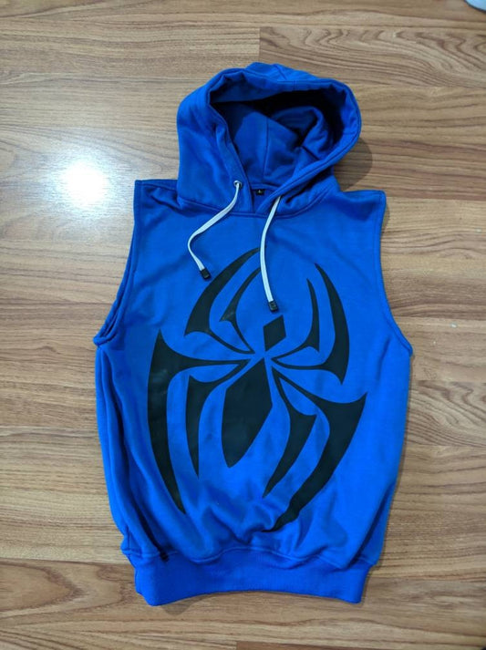 Blue Scarlet spiderman vest Hoodie jacket
