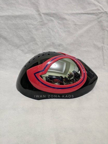Miles Morales big lenses with lines blue