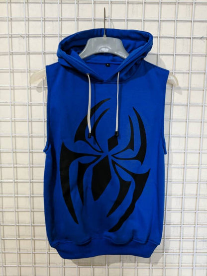 Blue Scarlet spiderman vest Hoodie jacket