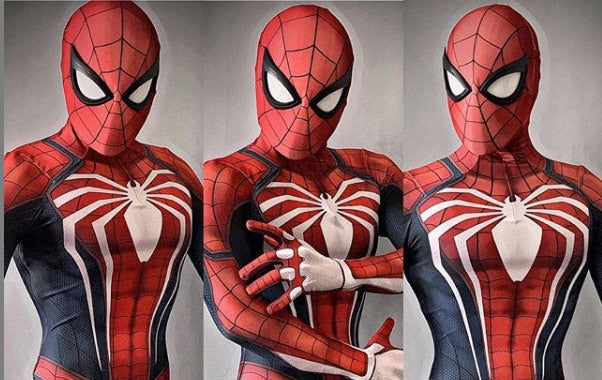 Spiderman game ps4 insomniac faceshell and lenses