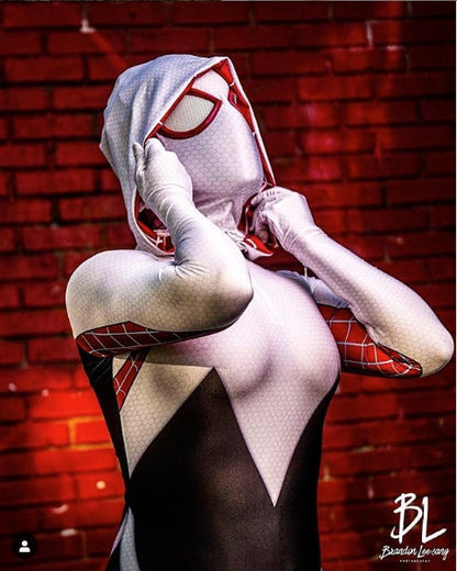 Spider gwen faceshell and lenses