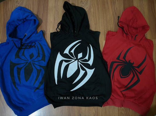 Custom vest Hoodie scarlet Spiderman