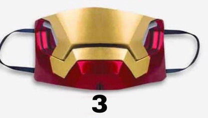 Face mask / face cover marvel dc anime movie