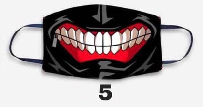 Face mask / face cover marvel dc anime movie