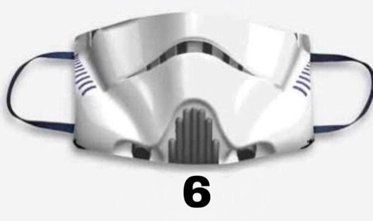 Face mask / face cover marvel dc anime movie