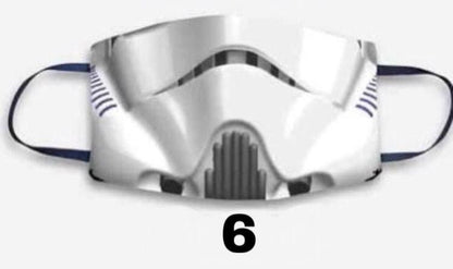 Face mask / face cover marvel dc anime movie