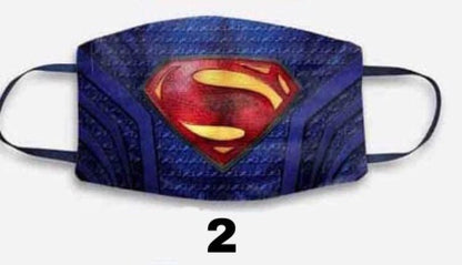 Face mask / face cover marvel dc anime movie