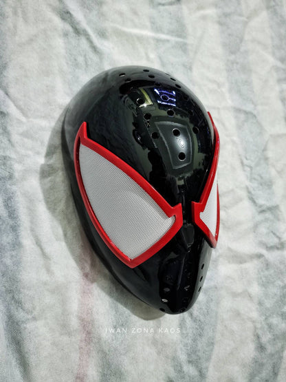 Scarlet spider ps4 / spiderman scarlet shell and lenses / faceshell scarlet