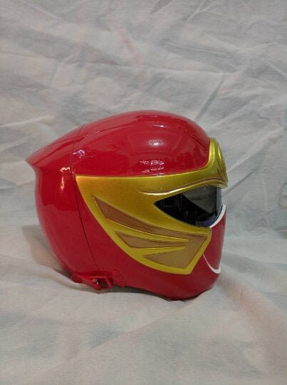 Red helmet ninja strom / hurricane power rangers (free shipping)