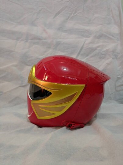 Red helmet ninja strom / hurricane power rangers (free shipping)