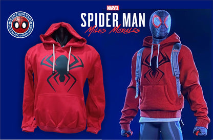 Jacket hoodie bodega suit miles morales / spiderman miles morales ps4 no zipper