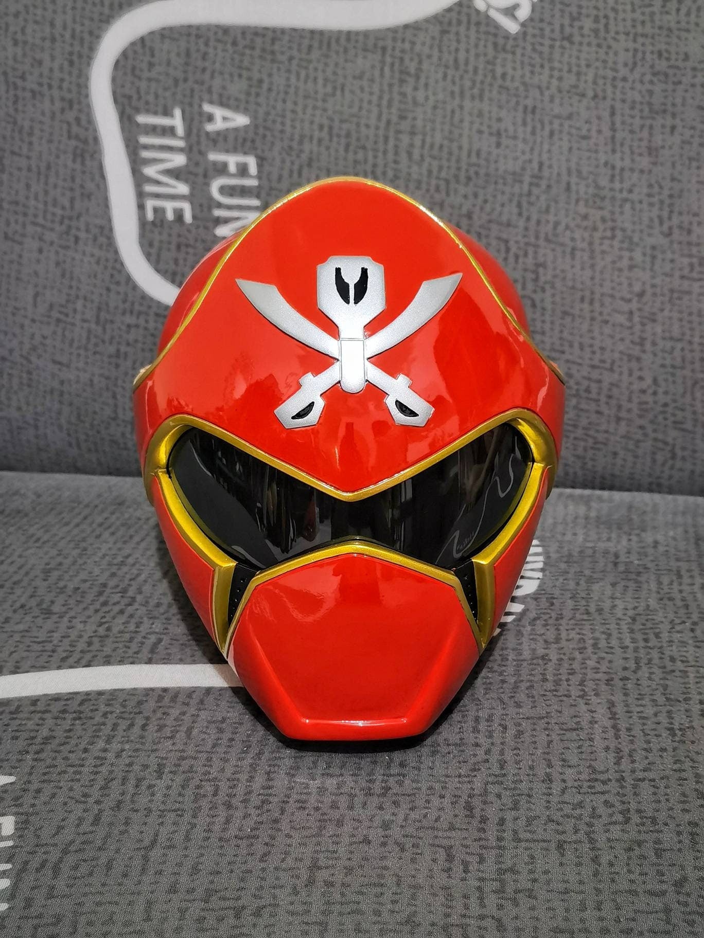 Power rangers super megaforce red helmet
