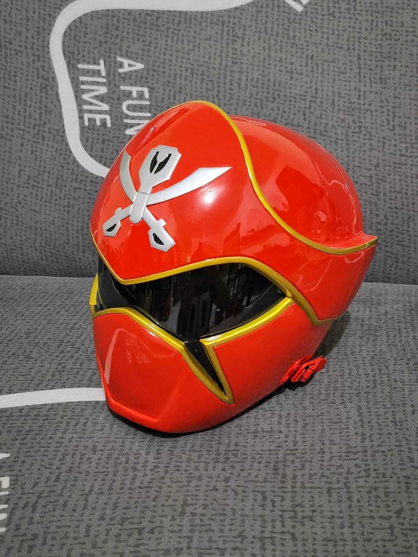 Power rangers super megaforce red helmet