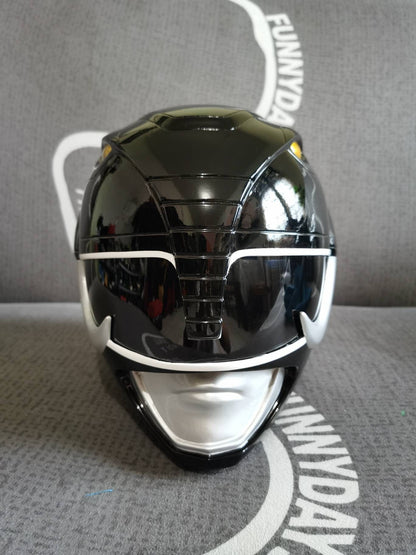 black ranger MMPR / mastodon sentries helmet