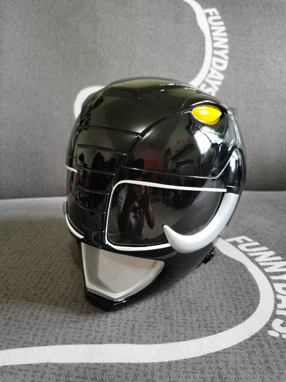 black ranger MMPR / mastodon sentries helmet