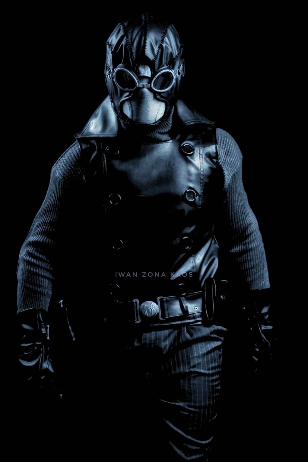 spiderman noir mask