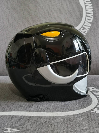 black ranger MMPR / mastodon sentries helmet