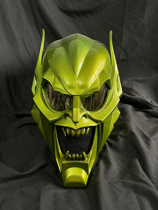Green Goblin Mask / Helmet Cosplay Costume props spiderman villain