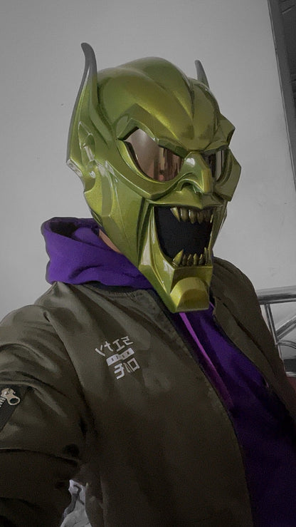 Green Goblin Mask / Helmet Cosplay Costume props spiderman villain