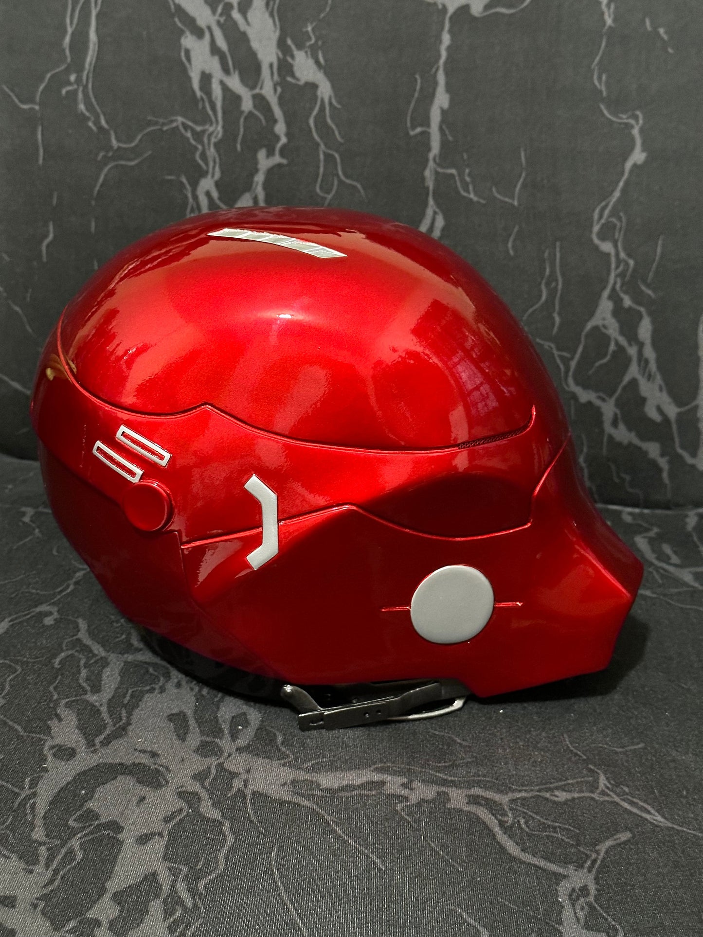 Red hood Arkham knight Helmet Mask Jason Todd Halloween Costume props