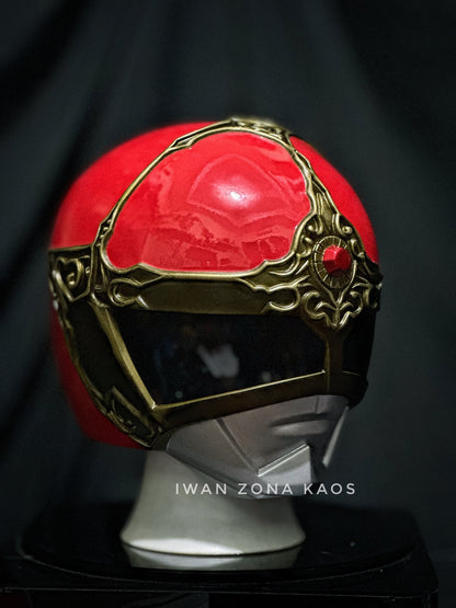 Goggle red dai sentai helmet / power ranger helmet
