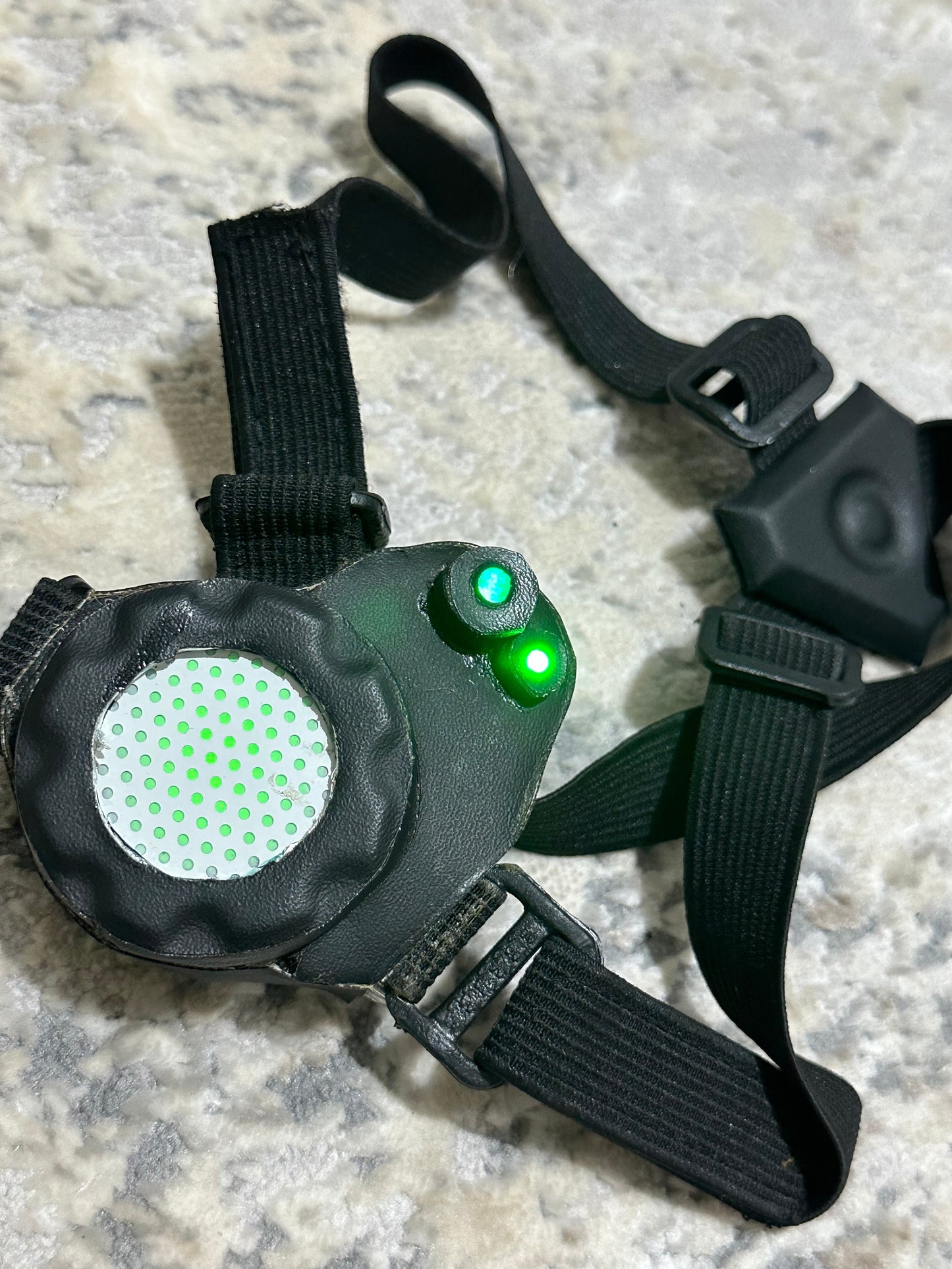 Cyborg spiderman / eye / cyborg arm / belt