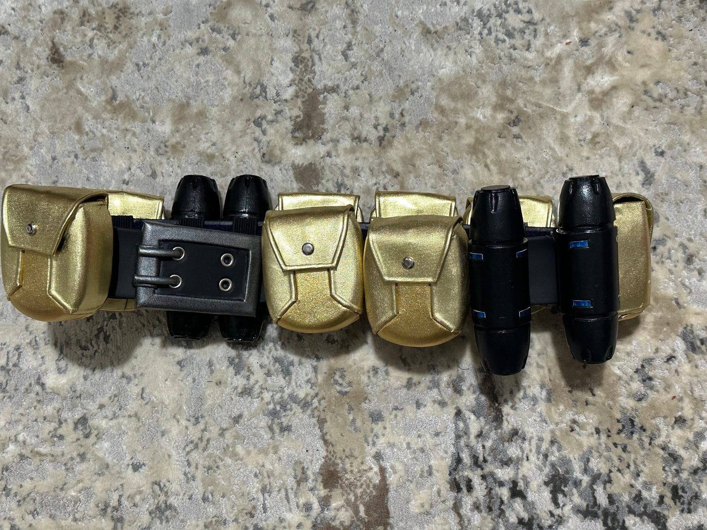 Cyborg spiderman / eye / cyborg arm / belt